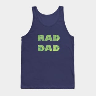 Rad Dad Green Swirl Tank Top